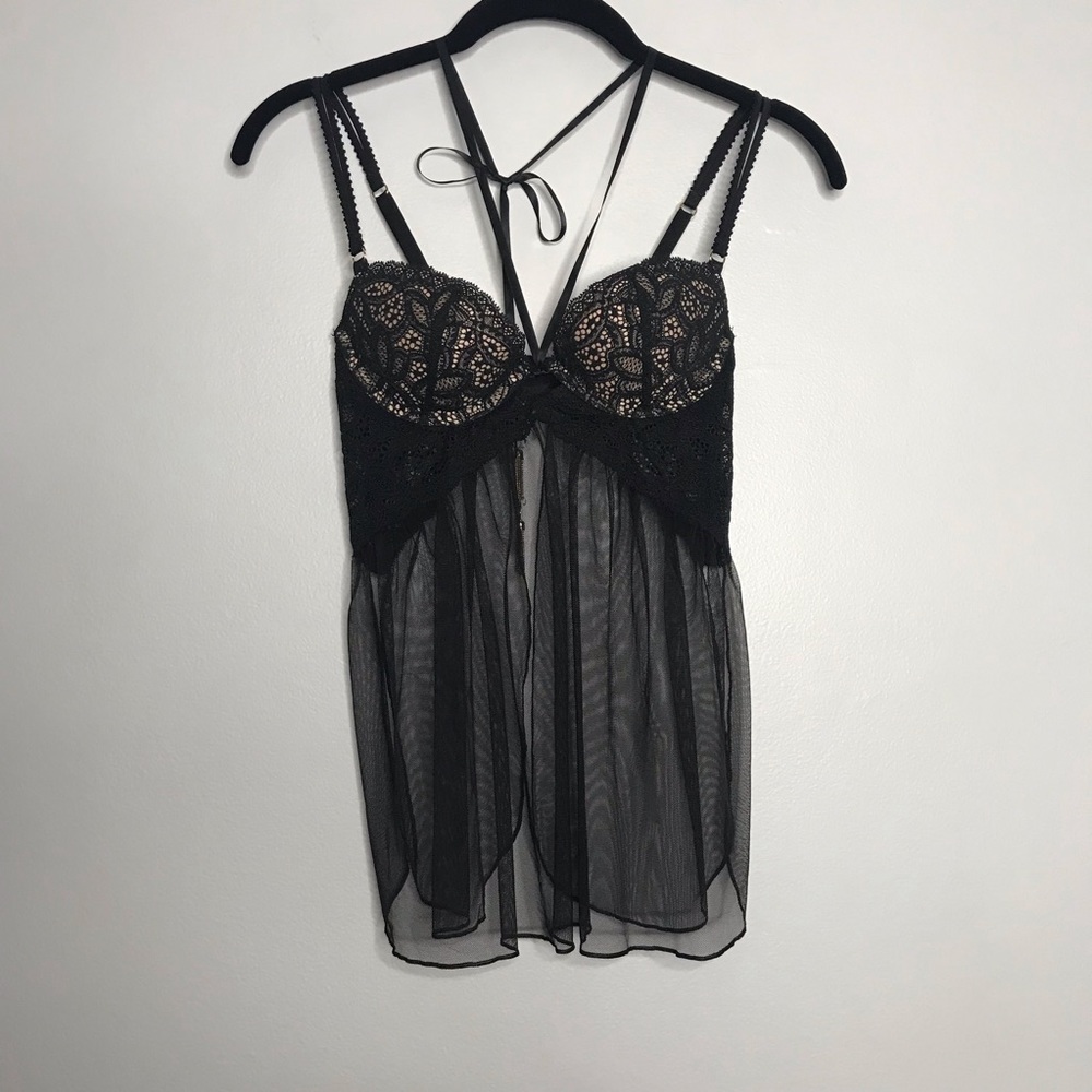 Victoria's Secret 32B Push Up Chemise Babydoll